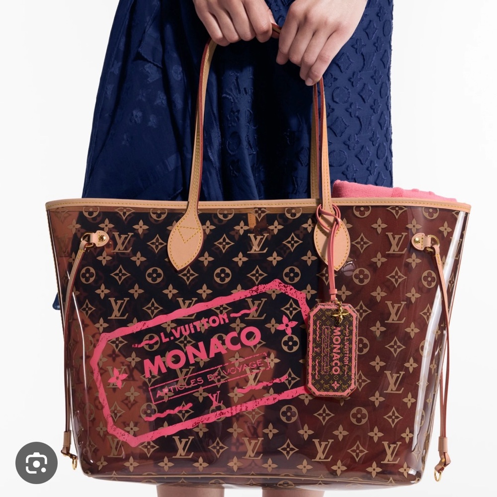Louis Vuitton Brown and Pink Women's Bag